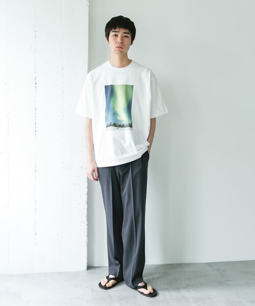 URBAN RESEARCH DOORS(アーバンリサーチドアーズ)の「NATURE PHOTO SHORT-SLEEVE T-SHIRTS(Tシャツ/カットソー・メンズ・WHITE/BLACK・M/L)」の9枚目の写真