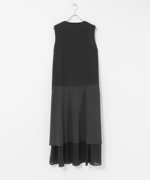 URBAN RESEARCH ROSSO（アーバンリサーチロッソ）の「ドッキングストレートワンピース（ワンピース・レディース・OFF×KHAKI/BLK×BLK・Free）」の6枚目の写真