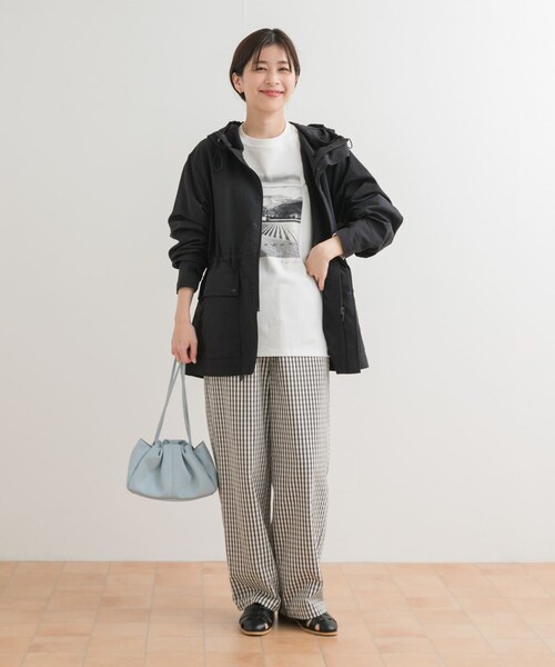 URBAN RESEARCH DOORS(アーバンリサーチドアーズ)の「ナイロンマウンテンパーカー(マウンテンパーカー・レディース・L.BEIGE/L.BLUE/BLACK・M)」の16枚目の写真