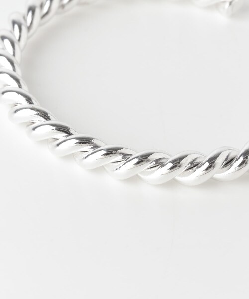 URBAN RESEARCH Sonny Label（アーバンリサーチサニーレーベル）の「twist バングル（ブレスレット・メンズ・シルバー・one）」の6枚目の写真