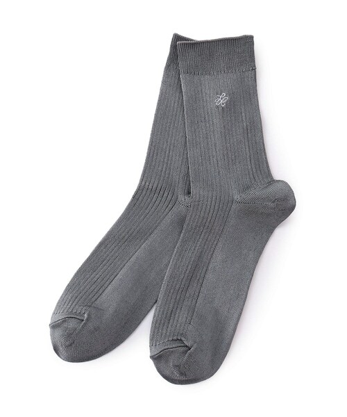 ROPE' PICNIC（ロペピクニック）の「RPロゴソックス（ソックス/靴下・レディース・ブラック/ホワイト/ダークブラウン/シルバー・F）」の20枚目の写真