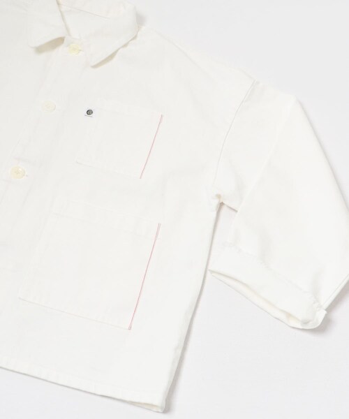 URBAN RESEARCH（アーバンリサーチ）の「『別注』LOWERCASE×URBS　FACEカバーオール（デニムジャケット・メンズ・WHITE・M/L/XL）」の8枚目の写真