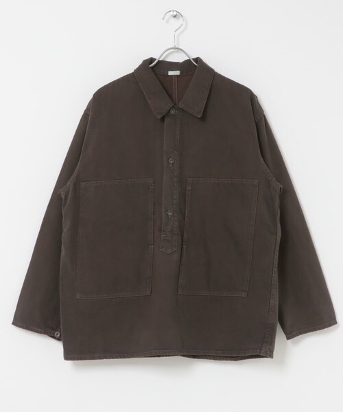 URBAN RESEARCH(アーバンリサーチ)の「A PRESSE Vintage M-35 Denim Pullover Jacket(デニムジャケット・メンズ・BROWN・2/3)」の2枚目の写真