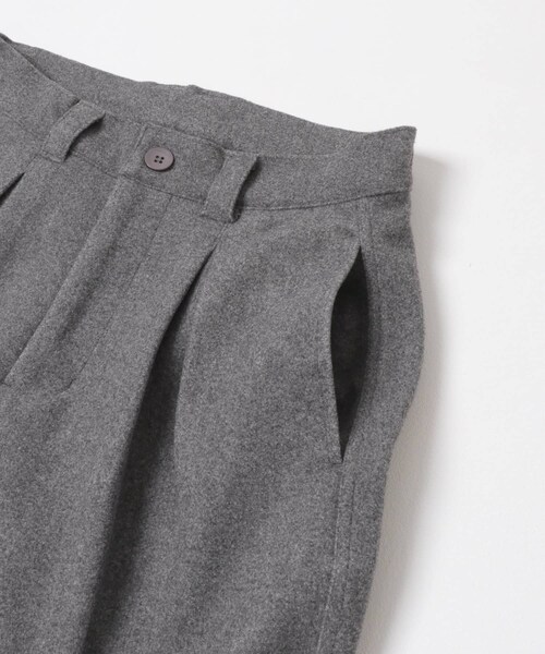 SENSE OF PLACE by URBAN RESEARCH（センスオブプレイスバイアーバンリサーチ）の「ジャージメルトンタックワイドパンツ（その他パンツ・メンズ・BLACK/CHARCOAL/L.GRAY・M/L）」の22枚目の写真