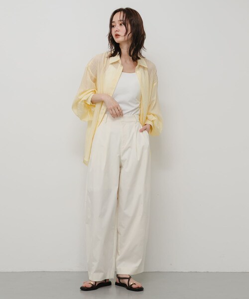 SENSE OF PLACE by URBAN RESEARCH(センスオブプレイスバイアーバンリサーチ)の「サムリングサンダル(サンダル・レディース・BLACK/BROWN・S/M/L)」の19枚目の写真