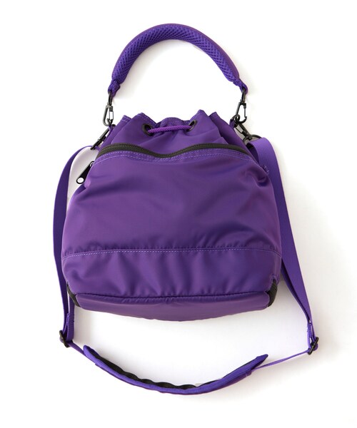 ADAM ET ROPE'(アダムエロペ)の「《別注》【FADEN/ファーデン】008 Lou(バックパック/リュック・メンズ・オリーブ/パープル・F)」の10枚目の写真
