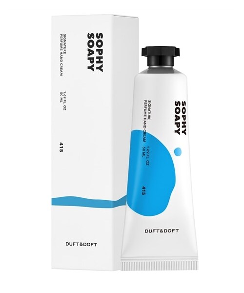 nissen（ニッセン）の「【DUFT&DOFT(ダフトアンドドフト)】 シグニチャーパフュームハンドクリーム(SIGNATURE PERFUME HAND CREAM)（ボディケア/ボディクリーム・メンズ・SOPHY SOAPY/PINK BREEZE/ANGELS COTTON/BLOOM TULIP・Y）」の5枚目の写真