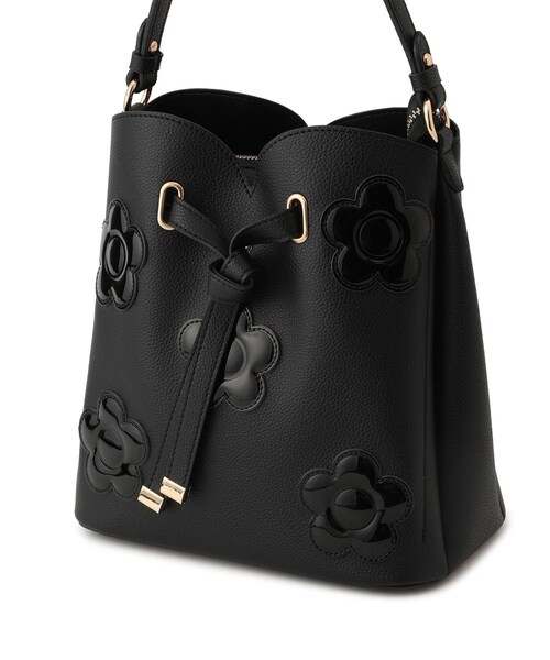 VIS(ビス)の「追加【MARY QUANT×VIS】デイジーハートカットバッグ(ショルダーバッグ・レディース・ブラック/キナリ・F)」の20枚目の写真