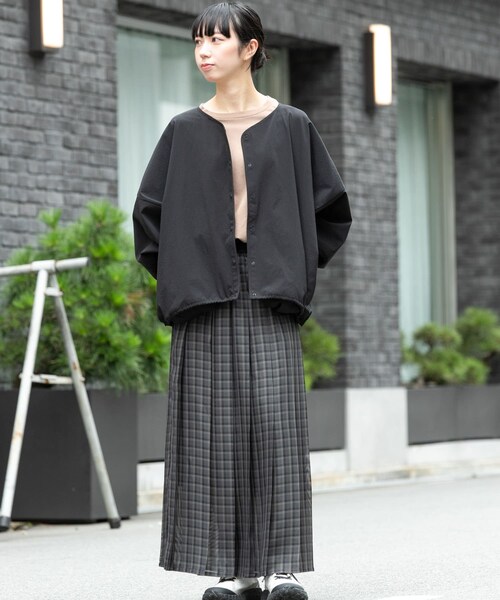 EKAL(エカル)の「『速乾/通気性』DOT AIR CARDIGAN(カーディガン/ボレロ・レディース・ブラック/グレージュ/ネイビー・One)」の10枚目の写真