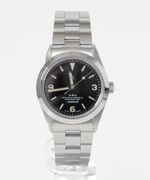 URBAN RESEARCH(アーバンリサーチ)の「NAVALWATCH NAVALWATCH by LOWERCASE(アナログ腕時計・メンズ・SILVER/BLK・Free)」の1枚目の写真