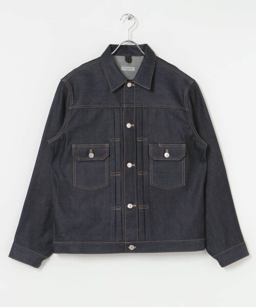 URBAN RESEARCH（アーバンリサーチ）の「SHIOTA　スーピマDENIM JACKET#BEN（デニムジャケット・メンズ・INDIGO・S/M/L/XL）」の11枚目の写真