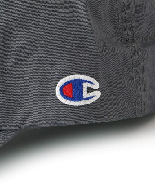 ROPE' PICNIC(ロペピクニック)の「【Champion/チャンピオン別注】ウォッシュツイルハイキャップ(キャップ・レディース・チャコール/オフホワイト/イエロー系・F)」の16枚目の写真