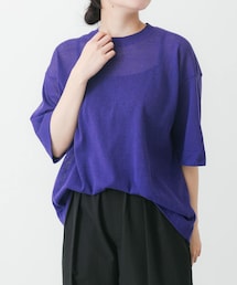 EKAL | ハイゲージニットTシャツ(ニット/セーター)