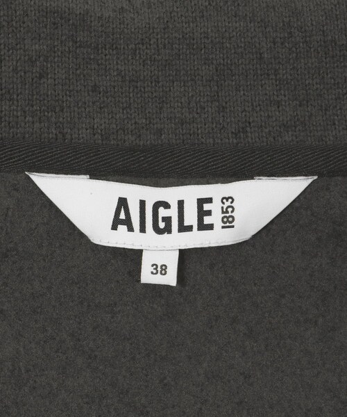 THE GOODLAND MARKET（ザグッドランドマーケット）の「AIGLE　ポーラテック フリースジャケット T-KIT（テーラードジャケット・レディース・G.LILAS/NOIR・36/38/40）」の9枚目の写真