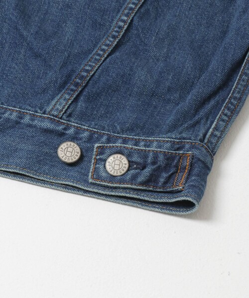 かぐれ(カグレ)の「HARi WIDE SLEEVE DENIM JACKET(デニムジャケット・レディース・BLACK/USED・2)」の11枚目の写真