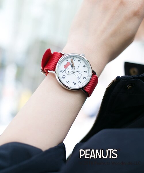 URBAN RESEARCH Sonny Label（アーバンリサーチサニーレーベル）の「TIMEX　TIMEX×PEANUTS（アナログ腕時計・レディース・スヌーピー/チャーリー/ルーシー・one）」の4枚目の写真