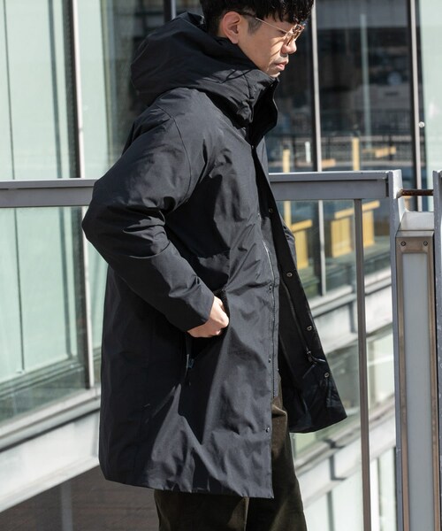 URBAN RESEARCH ROSSO(アーバンリサーチロッソ)の「『別注』+phenix WINDSTOPPER by GORE-TEX LABS ダウンコート(その他アウター・メンズ・BLACK/NAVY/BROWN・S/M/L/XL)」の10枚目の写真