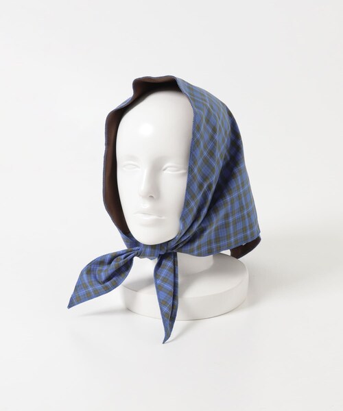 URBAN RESEARCH(アーバンリサーチ)の「Share the Fantasy BANDANA(バンダナ/スカーフ・メンズ・BLUE CHECK・Free)」の6枚目の写真