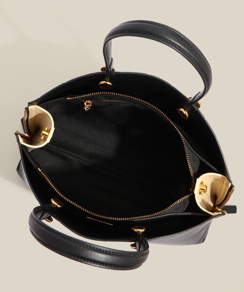 ROPE'（ロペ）の「【E'POR】【数量限定】Y BAG Medium Emboss（トートバッグ・レディース・ブラック/ベージュ・F）」の16枚目の写真