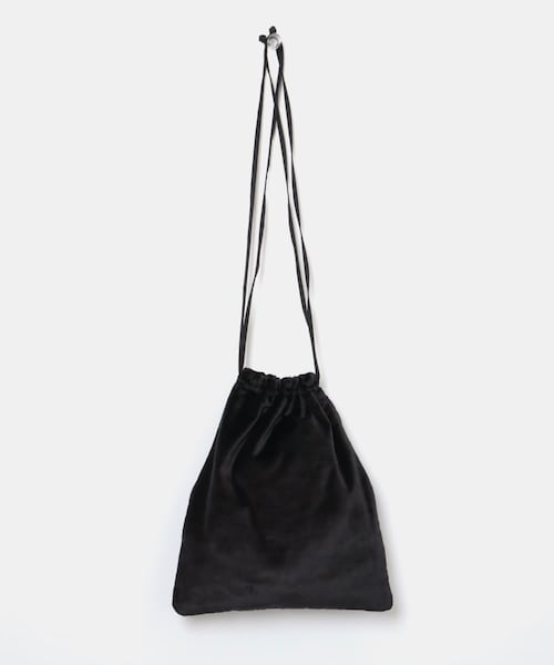 かぐれ(カグレ)の「Khadi&co VELVET EMBROIDERY BAG(ショルダーバッグ・レディース・BK・Free)」の4枚目の写真