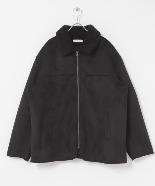 SENSE OF PLACE by URBAN RESEARCH（センスオブプレイスバイアーバンリサーチ）の「アソートボアブルゾン（ブルゾン・メンズ・BLK×CHA/BLK×BLK/GRY×KHK・M/L）」の15枚目の写真