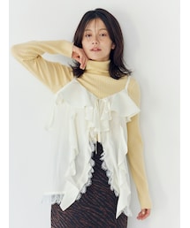 フィブツイルフリルキャミ