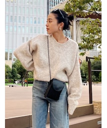 Ungrid | カラーモヘア混ルーズニット(ニット/セーター)