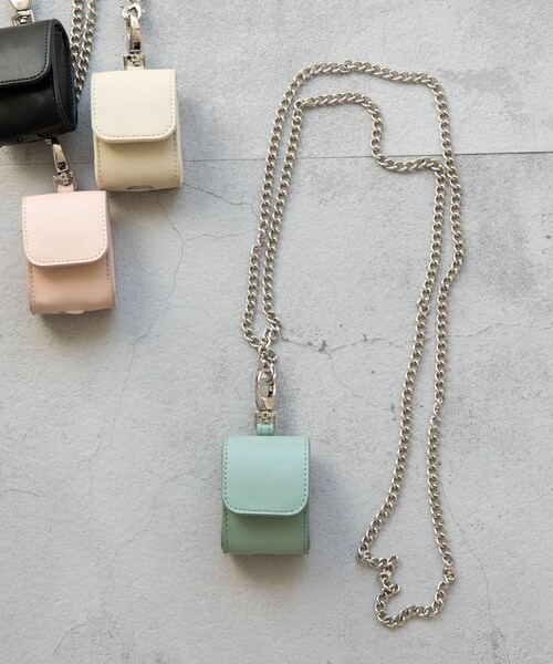 ITEMS URBANRESEARCH（アイテムズ アーバンリサーチ）の「エコバッグ付ミニバッグ（ショルダーバッグ・レディース・PALE BLUE/BLACK/L.BEIGE/PALE PINK・one）」の20枚目の写真