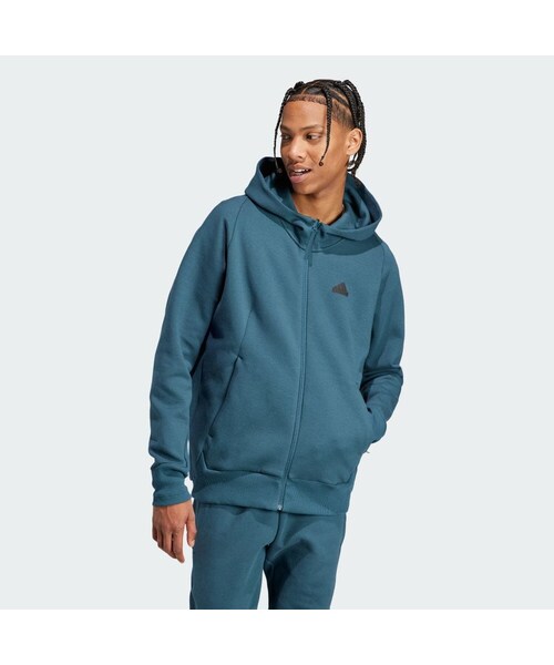 adidas(アディダス)の「Z.N.E. プレミアム フルジップ フード付きトラックジャケット(トップス・メンズ・ブルー/グリーン/レッド/ホワイト/ブラック/アークティックナイト/グレー/ワンダーシルバー/オフホワイト/セミルシッドブルー・J/XS/3XL/M/2XL/S/L/XL/J/3XL/XS/4XLT/3XLT/5XLT/MT/LT/XLT/2XLT/J/2XS/6XLT/2XS/4XL/6XL/J/4XL/J/5XL)」の7枚目の写真