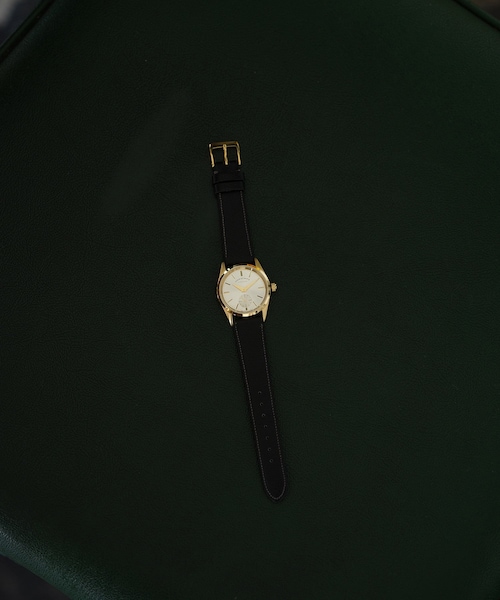 ADAM ET ROPE'（アダムエロペ）の「《別注》【VAGUE WATCH CO. for ADAM ET ROPE'】 FLATBACK WRISTWATCH(LEATHER BELT)（アナログ腕時計・メンズ・ゴールド・F）」の20枚目の写真