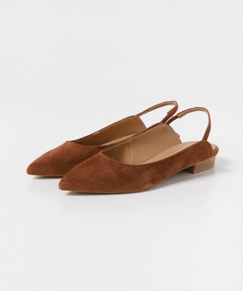 URBAN RESEARCH ROSSO（アーバンリサーチロッソ）の「『MADE IN JAPAN』F by ROSSO　バックストラップスウェードパンプス（パンプス・レディース・TERRACOTTA/K/BROWN・36/37/38）」の14枚目の写真