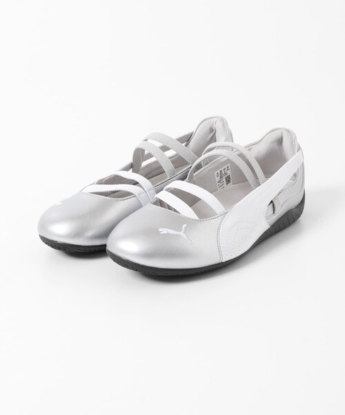 KBF(ケイビーエフ)の「PUMA SPEEDCATBALLETMETALLICWNS(スニーカー・レディース・SILVER・23.5/24.5)」の2枚目の写真