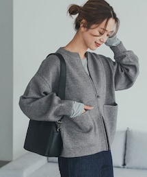 URBAN RESEARCH DOORS | ニットZIPブルゾン(ニット/セーター)