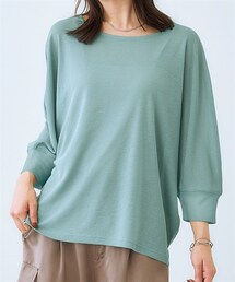 nissen | スラブシアードルマントップス(Tシャツ/カットソー)