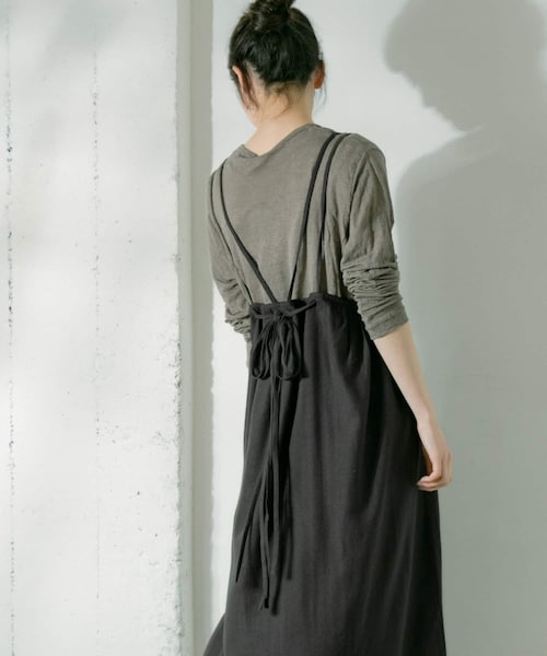 ノイルシルクサロペットスカート