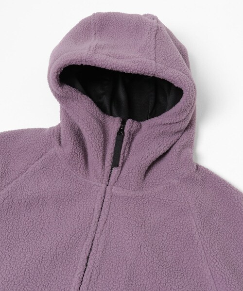 URBAN RESEARCH Sonny Label（アーバンリサーチサニーレーベル）の「carhartt　W HOODED HELIX FLEECE（ブルゾン・レディース・Black/Phlox・S）」の9枚目の写真