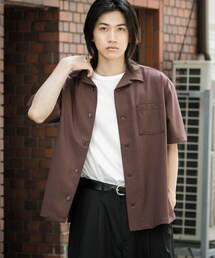SENSE OF PLACE by URBAN RESEARCH | オープンカラールーズシャツ(5分袖)ll(シャツ/ブラウス)