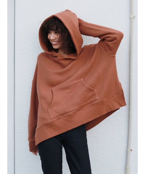 送料込 ungridスリットワイドパーカー モカ フリーサイズ アングリッド スリットワイドパーカー モカ - メルカリ