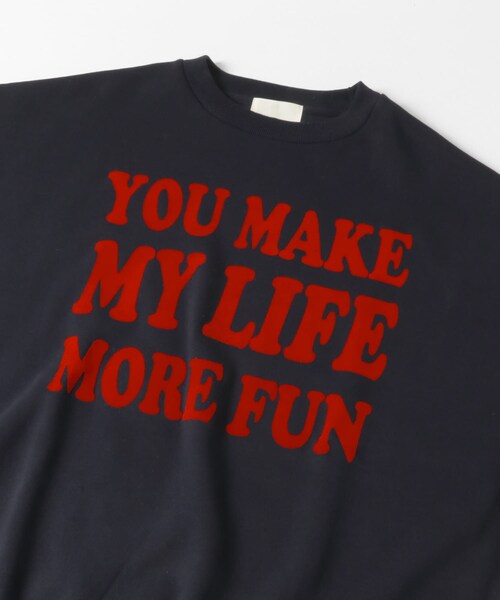 THE GOODLAND MARKET（ザグッドランドマーケット）の「TONY　You Make My Life More Fun Sweat（スウェット・メンズ・GRY/NVY/BLK・M/L）」の19枚目の写真