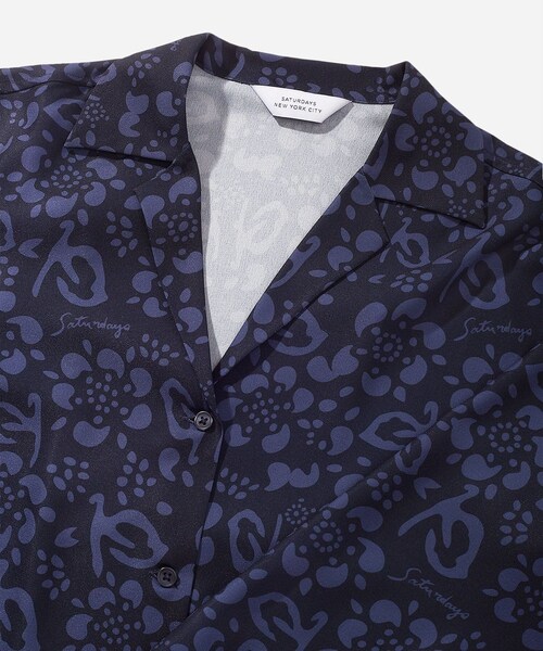 Saturdays NYC（サタデーズ ニューヨークシティ ）の「CRYS PRINTED SHEER L/S SHIRT（シャツ/ブラウス・レディース・ブラック・L）」の15枚目の写真