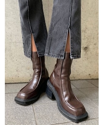 EMODA | ラインショートブーツ(ブーツ)