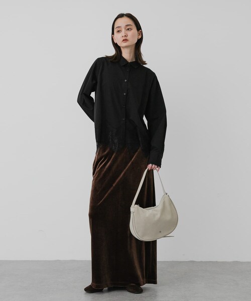 SENSE OF PLACE by URBAN RESEARCH（センスオブプレイスバイアーバンリサーチ）の「2WAYマンドリンバッグ（ショルダーバッグ・レディース・BLACK/BEIGE/CAMEL・One）」の16枚目の写真