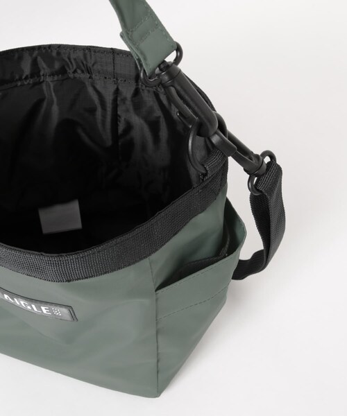 THE GOODLAND MARKET（ザグッドランドマーケット）の「AIGLE　ネイバーフッド ショルダーバッグ（ショルダーバッグ・レディース・NOIR/D.LILAS/ALOE・one）」の16枚目の写真