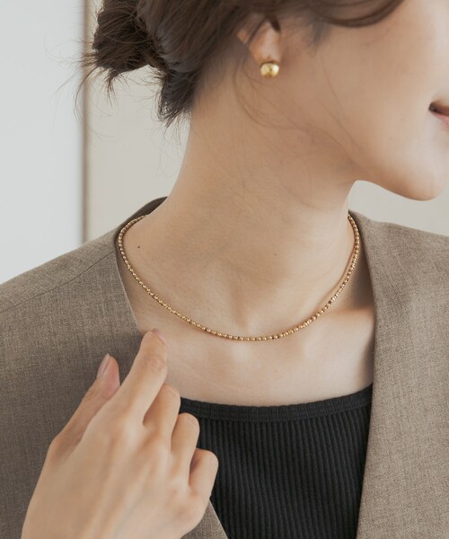 URBAN RESEARCH DOORS（アーバンリサーチドアーズ）の「ヘマタイトネックレス（ネックレス・レディース・GOLD/SILVER・one）」の7枚目の写真