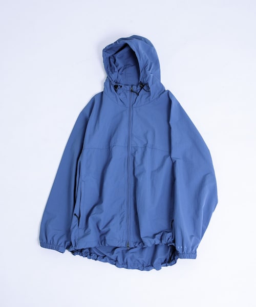 EKAL（エカル）の「『UR TECH』ナイロンタッサーフーディー（テーラードジャケット・メンズ・イエロー/ネイビー/グラファイト/レイクブルー・M/L）」の5枚目の写真