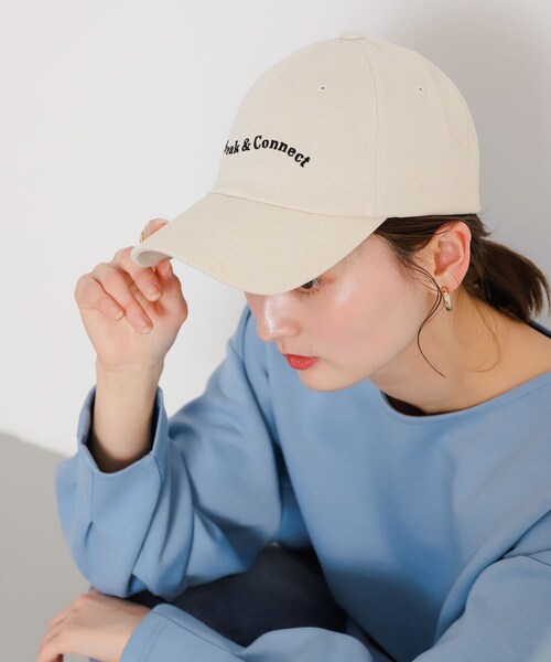 SENSE OF PLACE by URBAN RESEARCH（センスオブプレイスバイアーバンリサーチ）の「ロゴキャップ（キャップ・レディース・NAVY/IVORY・one）」の9枚目の写真