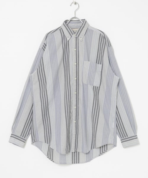URBAN RESEARCH（アーバンリサーチ）の「FREEMANS SPORTING CLUB　CHRYSTIE SHIRT（シャツ/ブラウス・メンズ・グリーン/ブルー・S/M）」の9枚目の写真