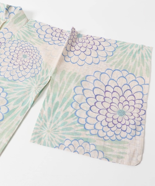 URBAN RESEARCH ROSSO（アーバンリサーチロッソ）の「浴衣 ダリア（着物・メンズ・ブルー・FREE）」の9枚目の写真