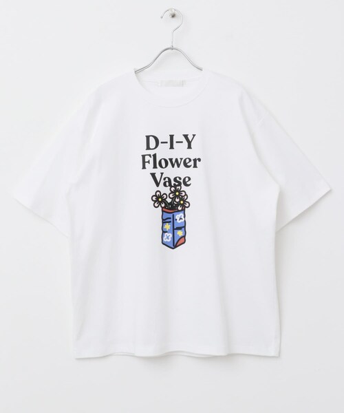 SENSE OF PLACE by URBAN RESEARCH(センスオブプレイスバイアーバンリサーチ)の「『別注』OATSIDE×SENSE OF PLACE グラフィックショートスリーブ Tシャツ A(Tシャツ/カットソー・メンズ・WHITE/BLACK/L.BLUE・M/L)」の12枚目の写真