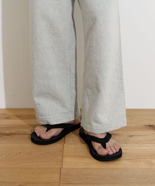 THE GOODLAND MARKET（ザグッドランドマーケット）の「indosole　Pable FLIP FLOPS 1（サンダル・メンズ・Indigo/Black/Sea Salt・7/9/10）」の14枚目の写真